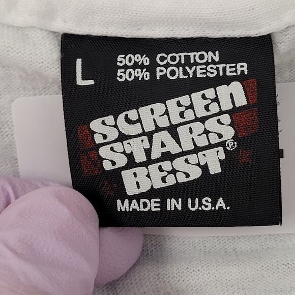 Vintage 1988 US-Stamp Notes Shirt Womens Large 20x26 USA - Picture 5 of 15